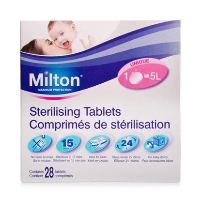 Picture of Milton Sterilising Tablets 28 Tablets