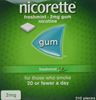 Picture of Nicorette chewing gum freshmint 2mg 210 pack