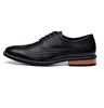 Picture of Men's Wingtip Dress Shoes Formal Oxfords 06 black