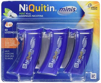 Picture of NiQuitin Minis Mint 4mg Lozenges 60s