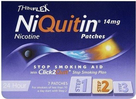 Picture of NiQuitin 14mg Patches 24 Hour Step 2 7 Patches