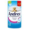 Picture of Andrex Classic Clean Toilet Tissue, 2 Rolls