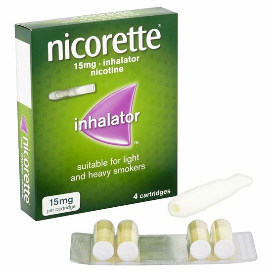 Nicorette Inhalator Starter Pack 15mg, 4 Cartridges.ultior Ltd