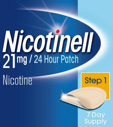 Picture of Nicotinell 21mg 24 Hour Patch Step 1 35 Day Supply