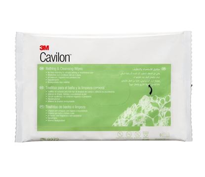 Picture of 3M Cavilon Bathing & Cleansing Wipes, 20cm x 30cm