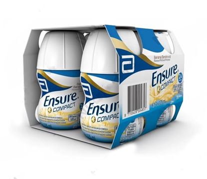 Picture of Ensure Compact Food Supplement Taste Banana 4x125ml