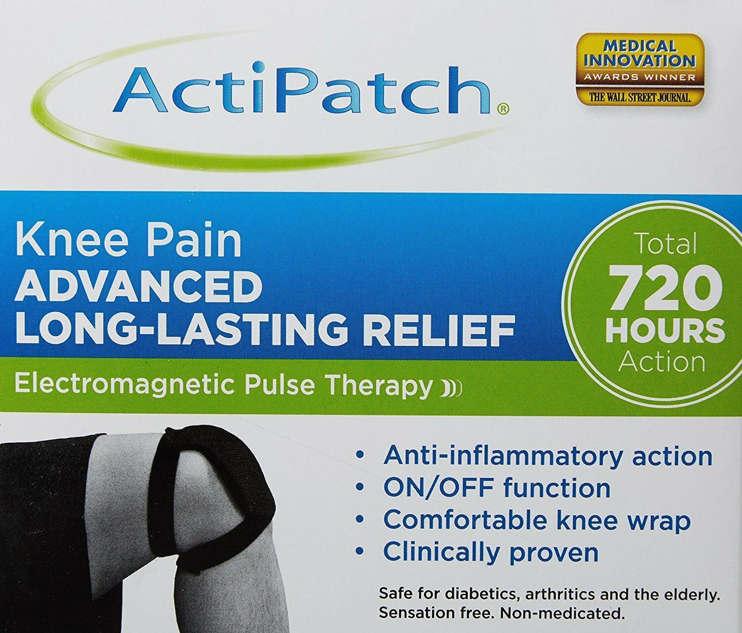 ActiPatch Knee Pain Therapy Device.Ultior Ltd