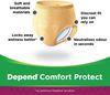 Picture of Depend Comfort Protect Incontinence Pants for Women, Extra-Large - 9 Pants