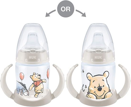 Picture of NUK First Choice Winnie the Pooh 150ml Learner Bottle Salmon