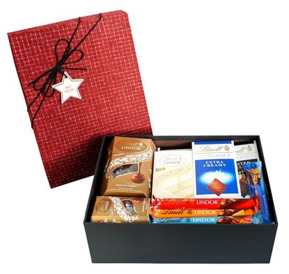 Picture of Hamper Gift Selection Gift Box Present for -  Chocolate Favourite Lindt Treats Set 4