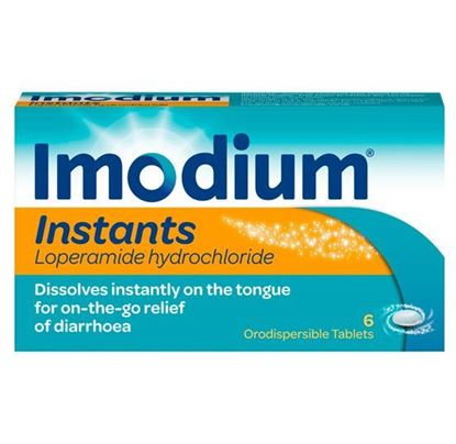 Picture of Imodium Instants Diarrhoea Relief - 6 Melts