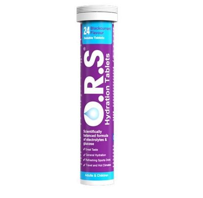Picture of ORAL REHYDRATION SALTS BLACKCURRANT 24'S