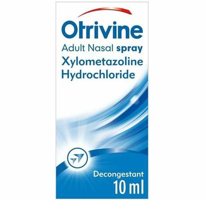 Picture of Otrivine Adult Decongestant Nasal Spray Lasts up to 10 Hours - 10ml