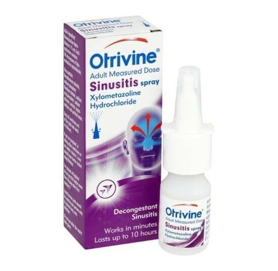 Otrivine Sinusitis 10 ml Nasal Spray.Ultior