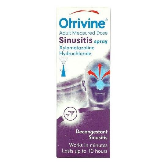 Otrivine Sinusitis 10 ml Nasal Spray.Ultior