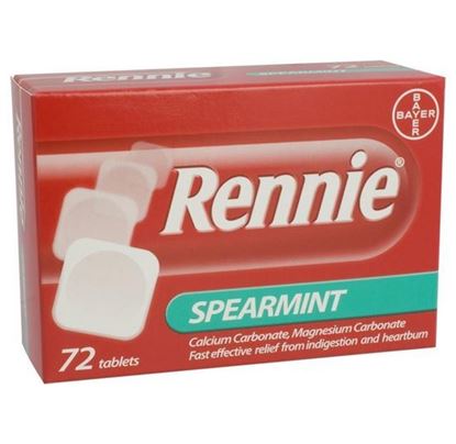 Picture of Rennie Spearmint - 72 Tablets